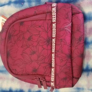 Reebok  purplish floral mini backpack